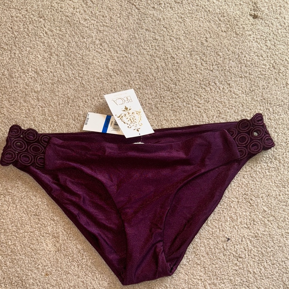 BECCA Purple Bikini Bottom